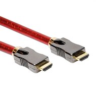 Roline 11.04.5902-10 HDMI (apa - apa) kábel 2m - Piros