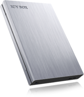 RaidSonic IcyBox IB-241WP 2.5" USB 3.0 Külső HDD ház írásvédelmi kapcsolóval - Ezüst