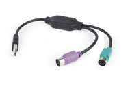 Gembird UAPS12-BK 2x PS/2 -> USB adapter