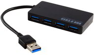 VCOM DH302 USB 3.0 HUB (4 port) Fekete