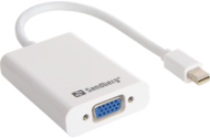 Sandberg 509-05 mini DisplayPort -> D-Sub (VGA) + Audio adapter