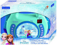 Lexibook RCDK100FZ Disney Frozen Karaoke CD lejátszó 2 db integrált mikrofonnal