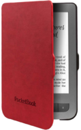 POCKETBOOK e-book tok - gyári kivitel (Basic 3 614-2, Basic Lux 615, Basic Touch 2 625, Touch Lux 3 626) Fekete/piros