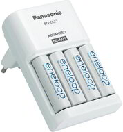 Panasonic Eneloop Smart Elemtöltő 4x (+4db AA újratölthető elem)