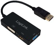 Logilink CV109 DisplayPort - DVI/HDMI/VGA 4K adapter multiport
