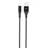 Silicon Power LK30AB USB - microUSB Adat- és töltőkábel 1m - Fekete