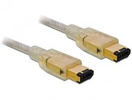 Delock 82574 FireWire kábel 2.0m (6-6 pin)