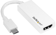 Startech CDP2HD4K60W USB-C apa - HDMI anya adapter - Fehér