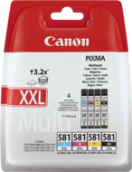 Canon CLI-581XXL Eredeti Tintapatron multipack - Feket/Magenta/Cián/Sárga