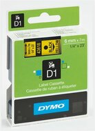 Dymo D1 6mm Festékszalag - Sárga alapon fekete