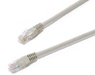 Rainbow UTG5005 UTP CAT5e Patch kábel 0.5m Szürke