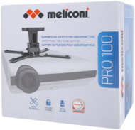 Meliconi Pro 100 Mennyezeti projektor tartó konzol - Fekete