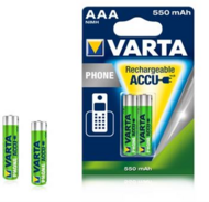 Varta Phone AAA Akkumulátor 550mAh (2db/csomag)