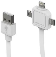 Allocacoc "Power USBcable" Univerzális USB kábel 0.8m Fehér