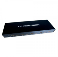 Sbox HDMI-8 HDMI Splitter (8 port) - Fekete