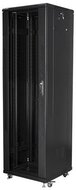 Lanberg 19" szabadonálló rack szekrény 42U/600x600mm - fekete