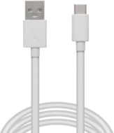 Delight 55550WH-1 USB apa - USB-C apa töltőkábel 1m - Fehér
