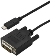 Startech CDP2DVI3MBNL USB-C > DVI-D Adapter 3m - Fekete