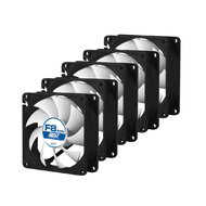 Arctic F8 80mm PWM rendszerhűtő Value pack (5db/csomag)
