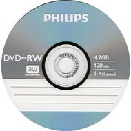 Philips DVD-RW Újraírható DVD lemez Tok