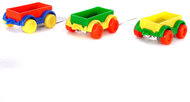 Wader 60000 Kid Cars teherszállító vonatkocsi fiús színekben