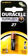 Duracell DuraLock Alkaline MN27 Elem (1 db / csomag)