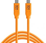 TetherPro USB-C apa - USB-C apa Összekötő kábel 4.6m - Narancs