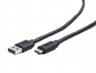 Gembird CCP-USB3-AMCM-0.5M USB-C apa USB3.0-A apa Adatkábel 0.5m - Fekete