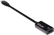 Club3D CAC-1180 Mini Displayport apa - HDMI anya adapter - Fekete
