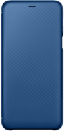 Samsung EF-WA605 Galaxy A6+ (2018) flip tok - Kék