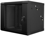 Lanberg 19" Álló rack szekrény 9U 600x600mm - Fekete