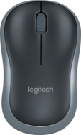 Logitech M185 USB Wireless Egér - Fekete/Szürke