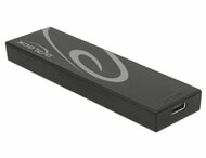 DeLOCK 42597 M.2 USB 3.1 Gen 2 Type-C Külső SSD ház - Fekete