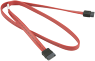 Supermicro CBL-0044L SATA (anya - anya) kábel 57.5cm - Piros