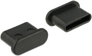 DeLOCK 64014 USB Type-C portzáró (porvédő) - Fekete (10 db / csomag)