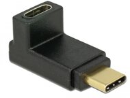DeLOCK 65914 USB 3.1 Gen 2 Type-C "L" adapter - Fekete