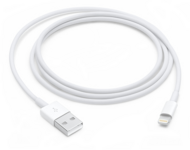 Apple MQUE2ZM/A Lightning - USB apa Adat- és töltőkábel 1m - Fehér