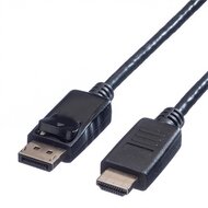 OEM RO11995779 Displayport - HDMI Adapter kábel 1.5m Fekete