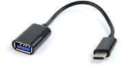 Gembird AB-OTG-CMAF2-01 USB-A anya - USB-C apa adapter - Fekete