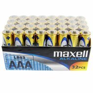 Maxell AAA Alkáli ceruzaelem (32db/csomag)