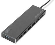 Digitus DA-70241-1 USB 3.0 HUB (7 port) Fekete