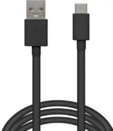 Delight 55550BK-1 USB-A apa - USB-C apa Adapter kábel 1m - Fekete