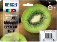 Epson 202XL Claria Premium Kiwi Multipack: Cián+Sárga+Magenta+Fekete+Photo fekete
