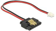 Delock 85336 2pin - SATA (anya - anya) tápkábel 0.2m