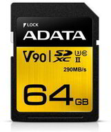 ADATA 64GB Premier ONE SDXC UHS-II CL10 memóriakártya