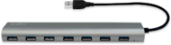 Logilink UA0308 USB 3.0 HUB (7 port) Ezüst