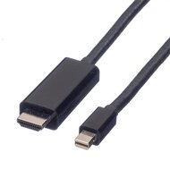 Value11.99.5797-10 Mini DisplayPort - DisplayPort (apa - apa) kábel 3m - Fekete