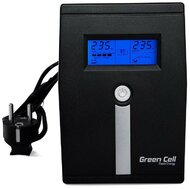 Green Cell UPS01LCD Micropower 600VA / 360W Line Interactive AVR - LCD kijelzővel