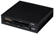 iBox 85in1 USB kártyaolvasó, belső, fekete