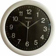 Secco S TS6046-51 Sweep Second Falióra 28cm - Ezüst/Fekete